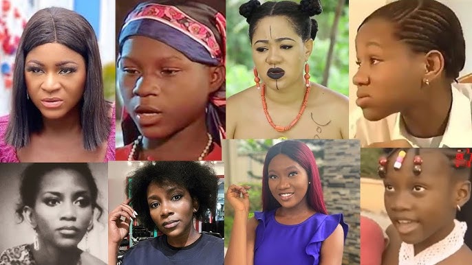 12 Nollywood Actresses Who Started Acting As Child Actress - YouTube