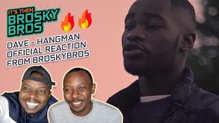 DAVE - HANGMAN REACTION FROM THE BROSKIES. LETS GO! 💪 DAVE HANGMAN REACTION
