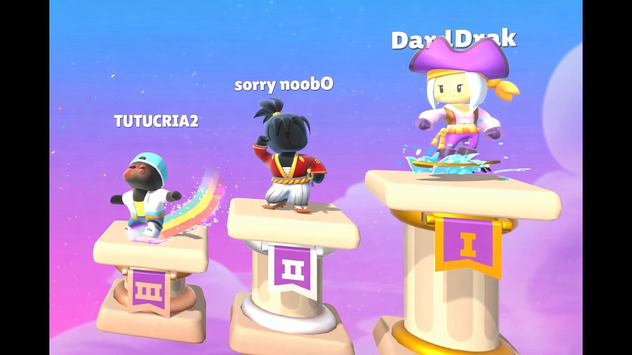 Stumble Guys Wins #16 - Playing the Winter Games event