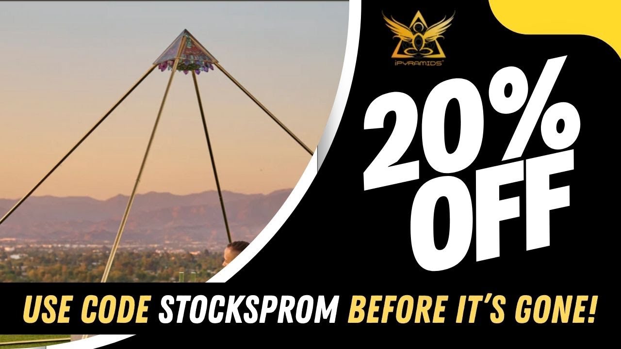 iPyramids – 20% OFF Discount Code STOCKSPROM (Magnetic Wellness & Energy Tech)