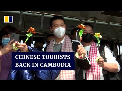 Cambodia welcomes its first tour group from China since Covid pandemic