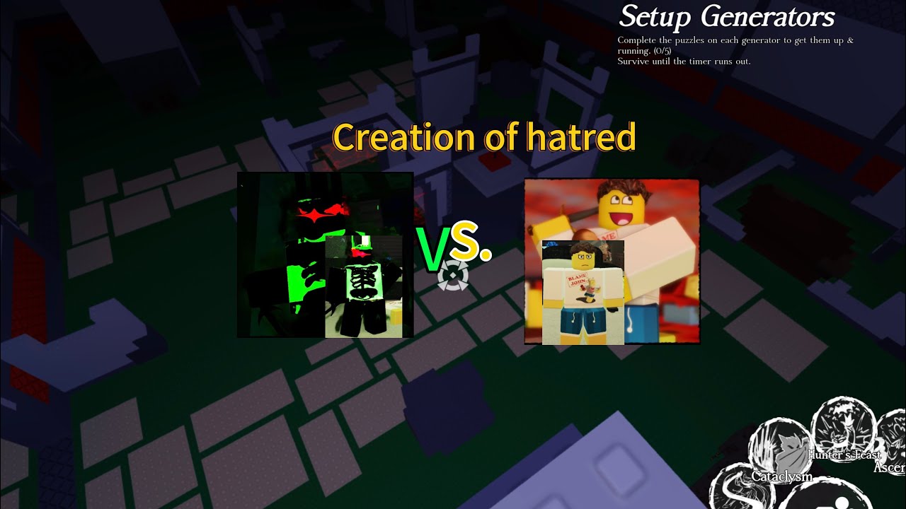 Lms “Creation of harted “ in forsaken Roblox⚔️🍗