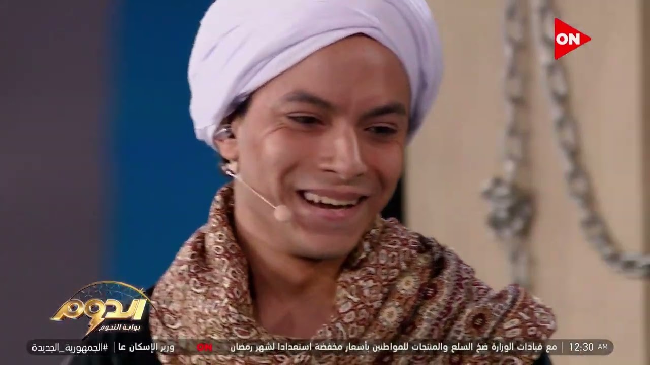 مشهد تمثيلي من "رواية الطوق والأسورة" .. أداء وتمثيل المتسابقة شيري أشرف والمتسابق محمد بكري