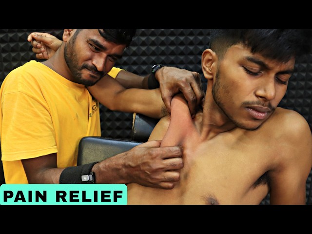 Pain Relief Body Massage by Master Rajen | Head Massage & Neck Cracking | Spine Cracking | ASMR