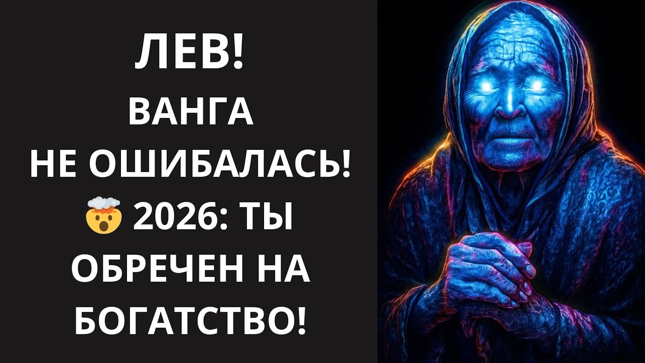 🦁 ШОК-ОТКРЫТИЕ! ЛЕВ! 😲 Почему "ДУХИ ВАНГИ" ВЫБРАЛИ ИМЕННО ВАС для НЕВЕРОЯТНОГО БОГАТСТВА? 🔮