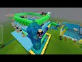 🌊 I Built It and Everyone Was Shocked! Modern Waterfall House