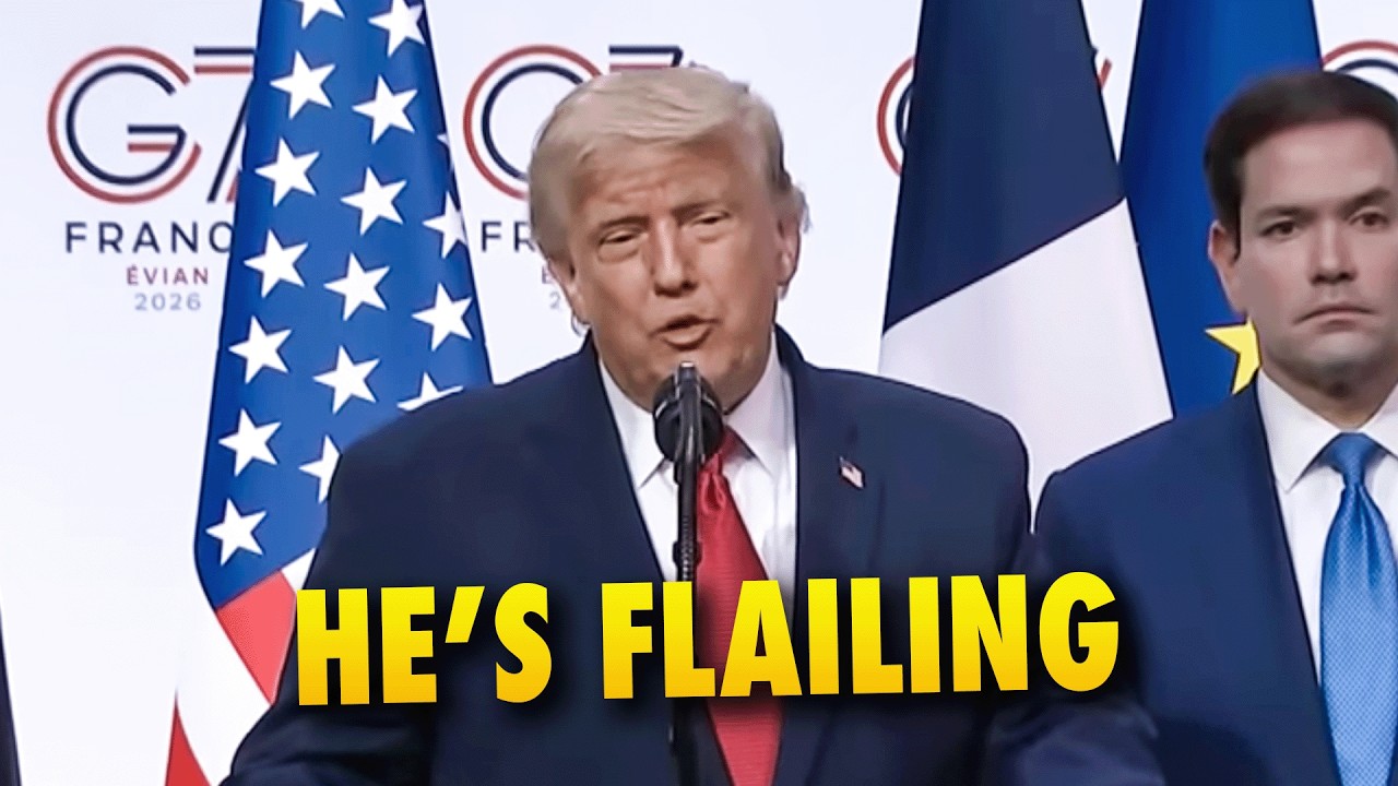 Trump Soils His Pants at G7 Summit