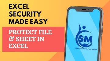 How to Lock Cells 🔒Protect your Formulas & Only Allow Input where Needed#excel #excelquickandeasy