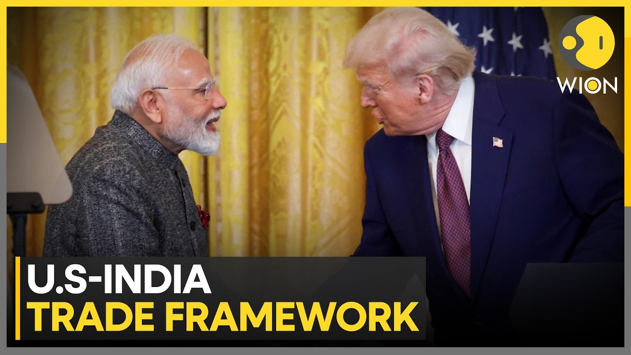 US-India Trade Deal: US & India Enter New Trade Phase With Interim Reciprocal Framework | WION
