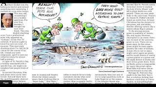Article about St. Patrick's Day and the Color Green, Duluth News Tribune