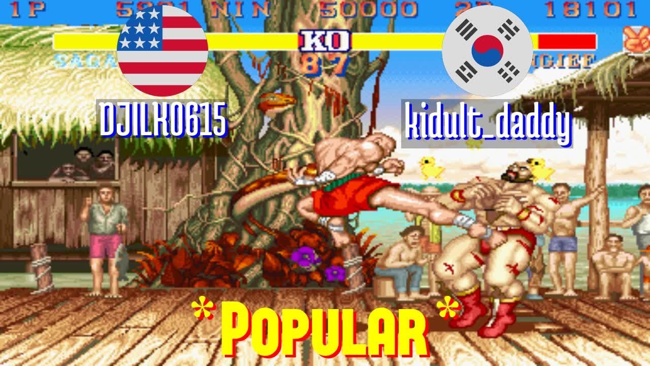FT3 @sf2ce: DJILK0615 (US) vs kidult_daddy (KR) [Street Fighter II CE Fightcade] Jan 30