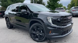 2026 GMC Acadia Elevation Black Edition POV Test Drive & Review