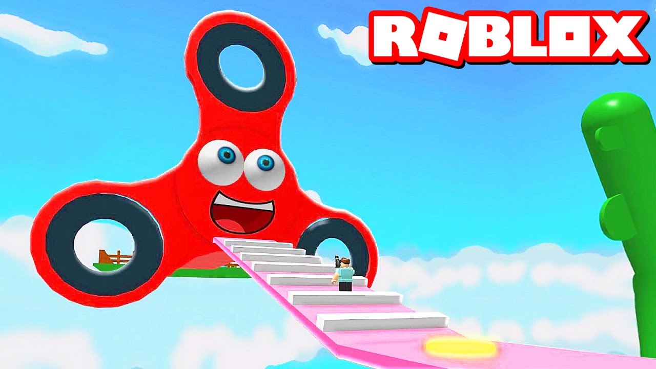 Escape The Fidget Spinner Obby In Roblox Youtube - the official fidget spinner game roblox