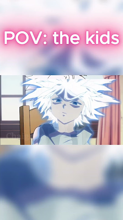 they are just normal kids || Hunter x Hunter edit #hxh #gon #killua #anime #edit
