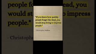 Stop Living to Impress People #quoteoftheday #selfrespect #hearttouching #viral #innerpeace #fyp