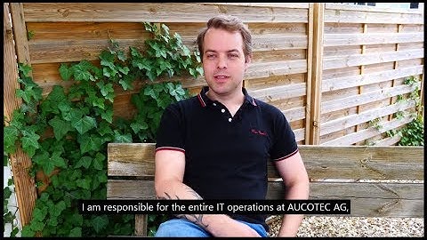 IT-Administration by AUCOTEC - Interview with Sascha Plumhoff and Rico Aeckerle