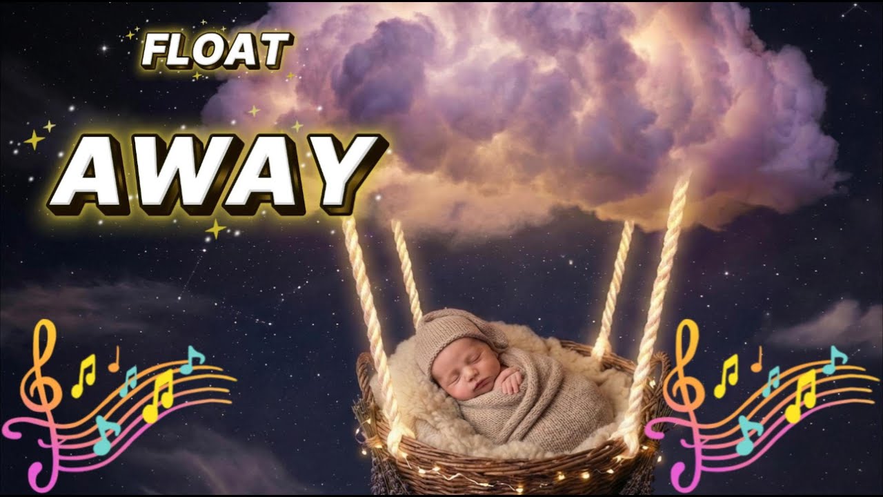 Stop Baby Crying Instantly 🎈 Magic Cloud Balloon | Colic Relief Music Box Lullaby