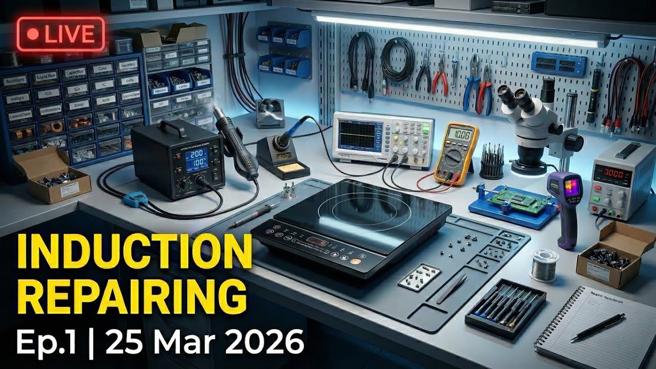 Live Electronics Repair Ep.1 | Circuit Fix | 25 Mar 2026 - YouTube