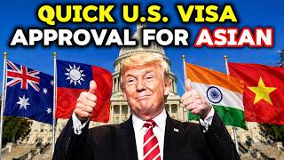 10 ASIAN Countries with Quick US Visa Approval 2026