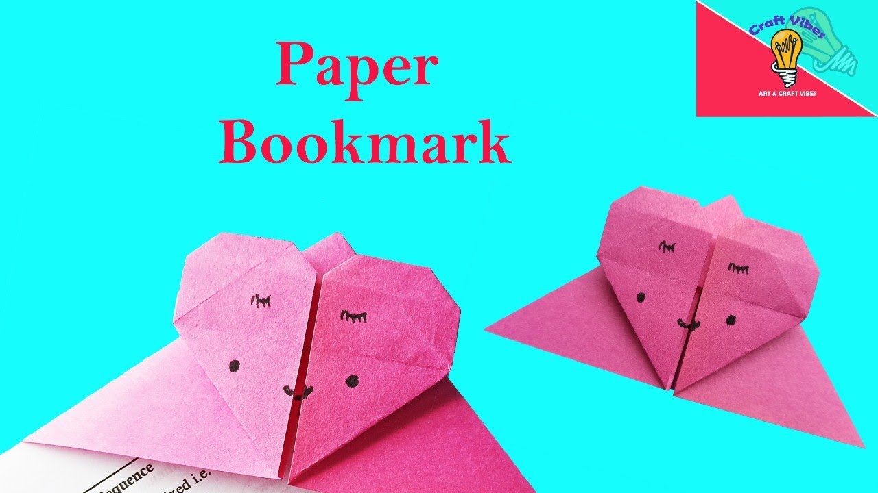 Beautiful Paper Bookmark Paper Craft New Creative Thinking Youtube