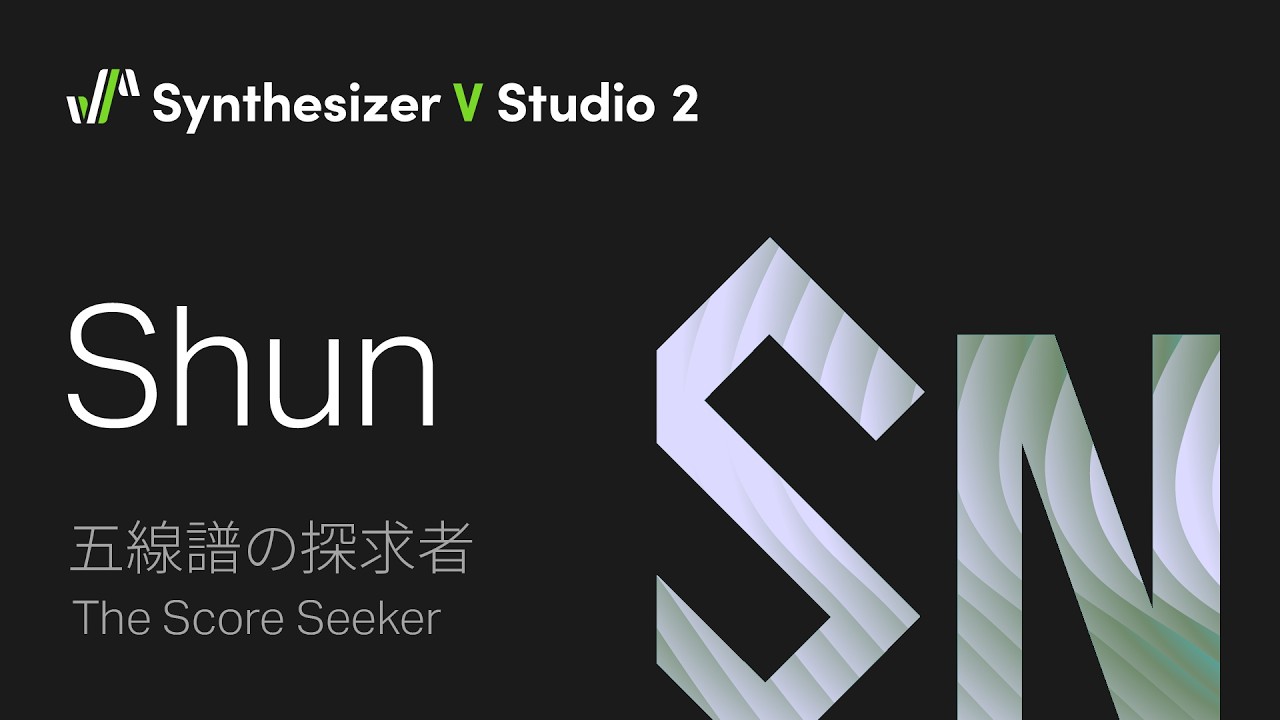 Synthesizer V Voice Shun Demo - The Score Seeker - YouTube