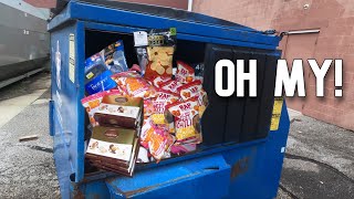 Dumpster Diving- Brand New Clothes, Chocolates, Chips, + The Critter Cam!