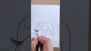 تحويل حرف O n إلى رسمه فيل