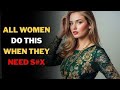 16 HIDDEN SECRET SIGNS SHE WANTS INT!MACY RIGHT NOW | WOMAN PSYCHOLOGY