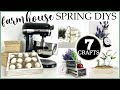 7 Stunning Spring Farmhouse Decor Crafts | Dollar Tree DIYs