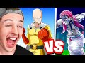 One Punch Man vs DEMONSLAYER (Animation)