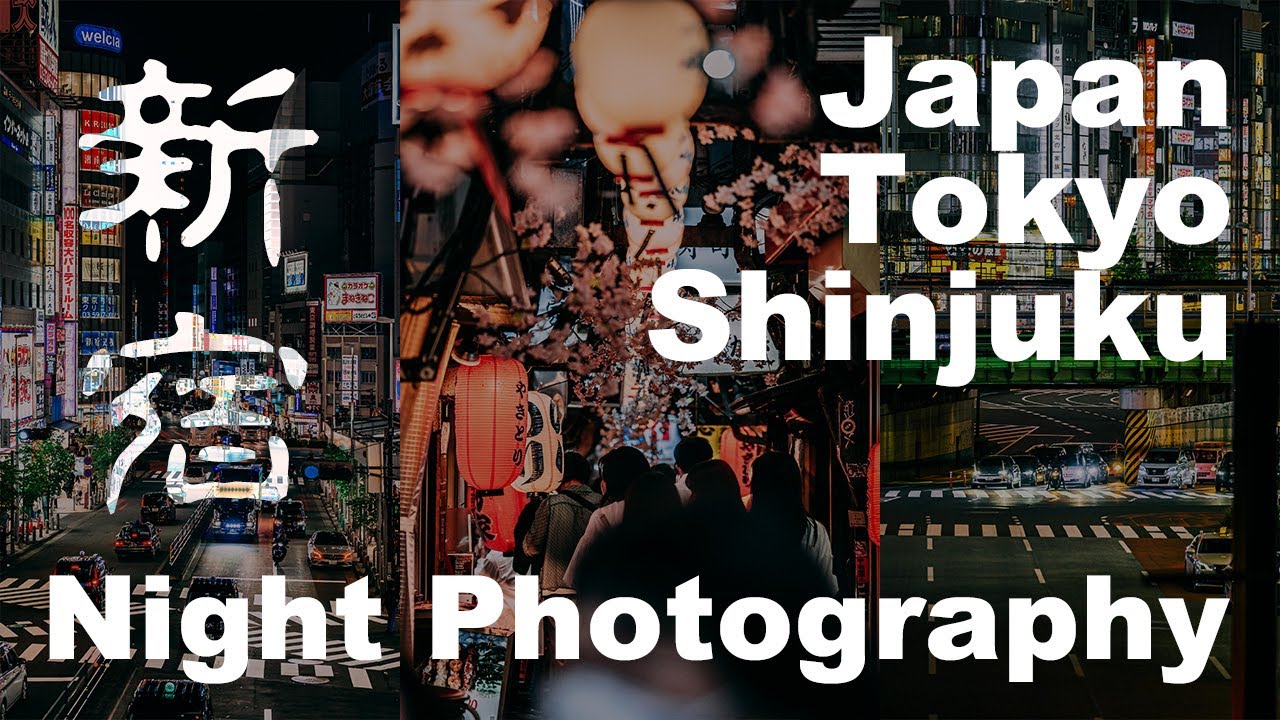 POV Tokyo Night photography / Tokyo Shinjyuku Japan photographer - YouTube
