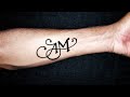 Am letter tattoo  small tattoo design for you  shorts