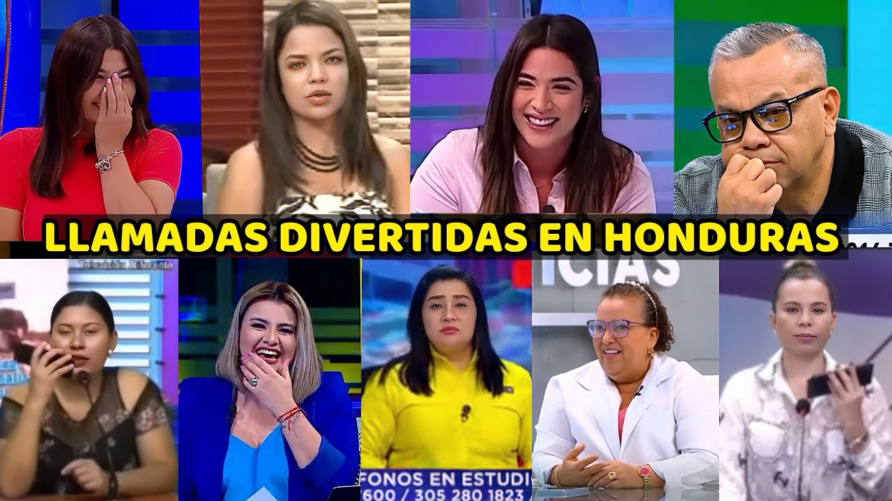 LLAMADAS DIVERTIDAS A NOTICIEROS  DE HONDURAS 📞🤣