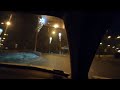 BMW E39 525 TDS onboard drifting roundabout rondo