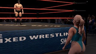 Mixed Wrestling... Power Ally