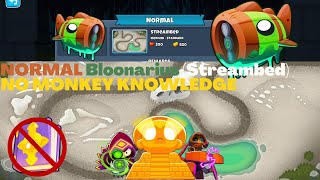 Bloons TD6 - NORMAL Bloonarius (Streambed) NO MONKEY KNOWLEDGE