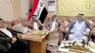 قبيلة العبادلة /الشيخ عباس محمد العبدلي مشية على قبيلة زبيد في النجف حالة دهس قضاء وقدر ..