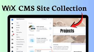 How to add a CMS collection to a Wix page (Data Integration)