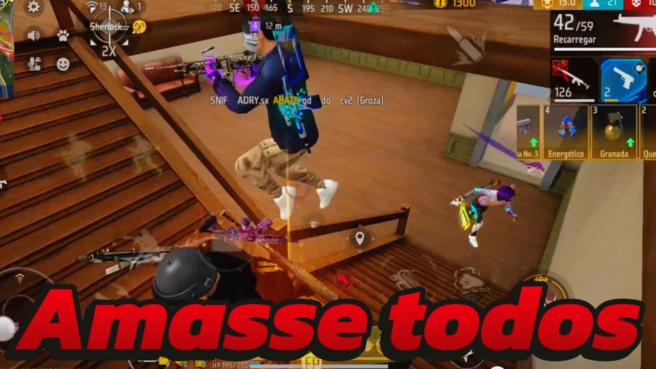 Combo de HABILIDADES mais FORTE pra Rushar 2026 #ff #brranked