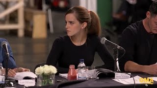 Emma Watson and Kevin Kline in 'Beauty and the Beast' Table Read!