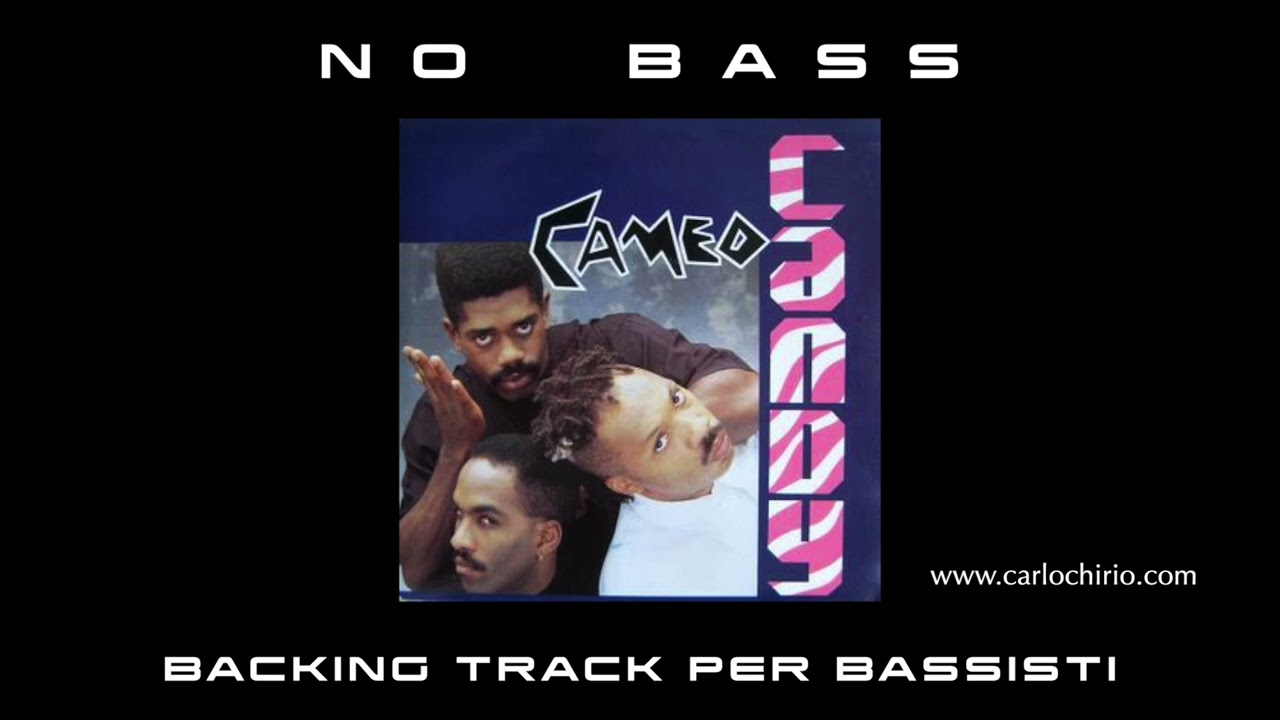 Candy Cameo NO BASS backing track per bassisti Suona tu il Basso