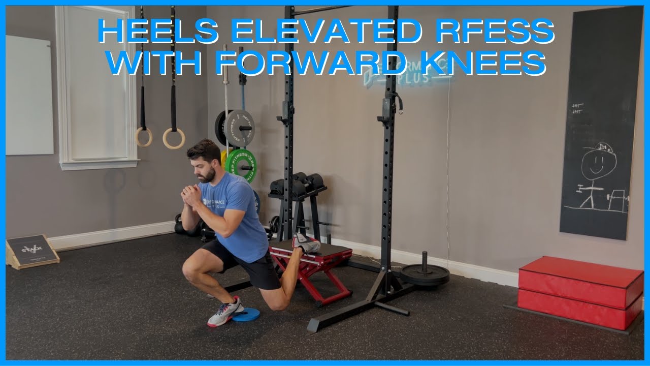 Rear Foot Elevated Split Squat with Quad Emphasis - YouTube