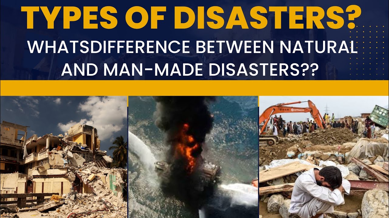 Uncertainties Such As Natural Disasters Are Types of disasters? Difference between Natural vs Human-induced