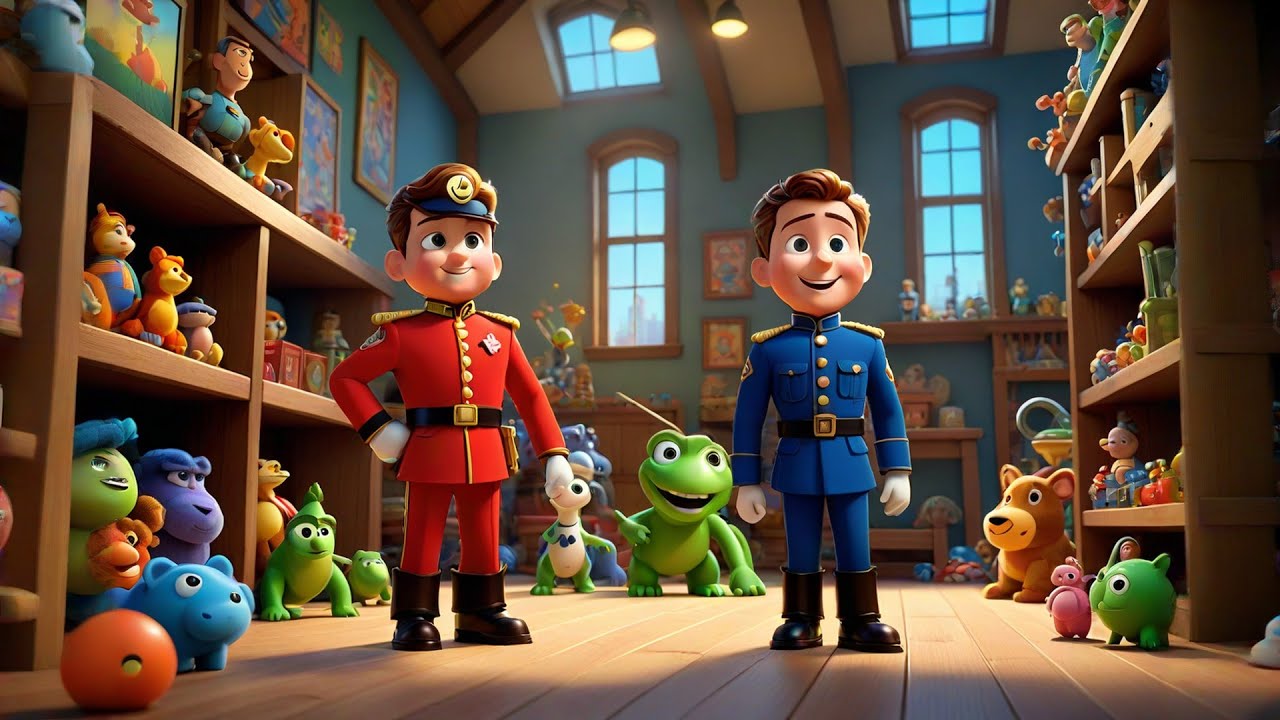 Three Toy Soldiers March and Clap | Soldier Song for Kids | Fun Counting Rhyme and Action Song