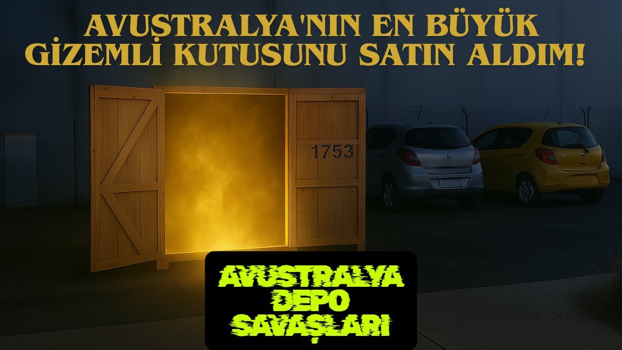 AVUSTRALYA'NIN EN BÜYÜK GİZEMLİ KUTUSUNU SATIN ALDIM! AVUSTRALYA DEPO SAVAȘLARI