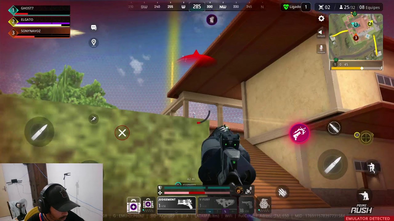 SONY AO VIVO GAMEPLAY LANÇAMENTO PRIME RUSH