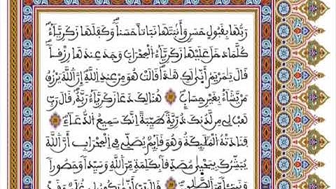 المصحف المحمدي برواية ورش - القارئ العيون الكوشي الجزء السادس