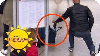 Das Sind Die Tricks Der Profi-Diebe Am Hauptbahnhof Sat.1 Frühstücksfernsehen Tv