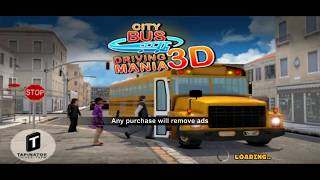 City Bus Driving Mania 3D   #1   | Android iOS Gameplay | HD  3D #Mania 3D #Bus Driving #Gameplay screenshot 1