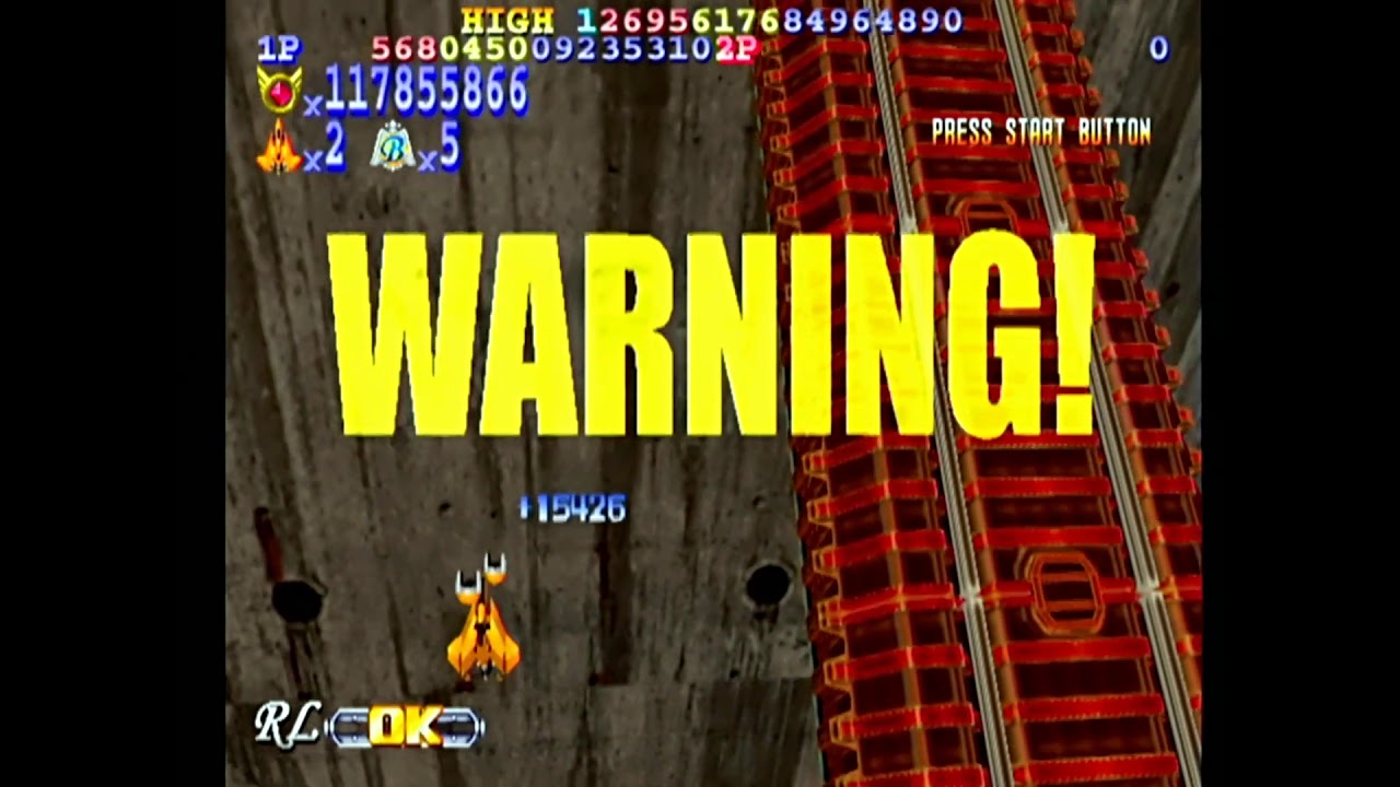 [DC] ギガウイング2 ロミ（レーザー）でクリア デモ入り